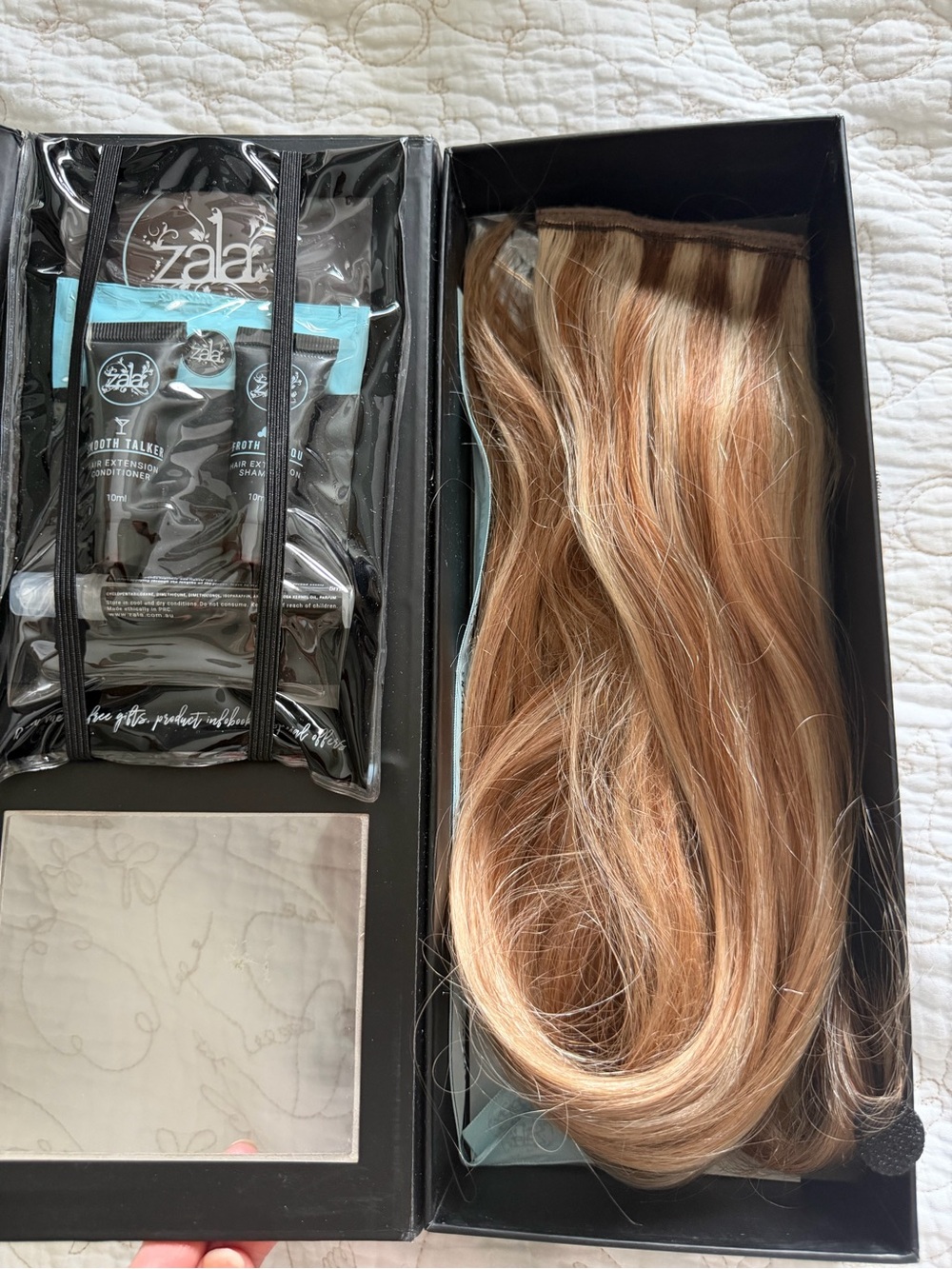 Zala Natural Blonde Ponytail Hair Extension- Soft Honey Blonde 24”
